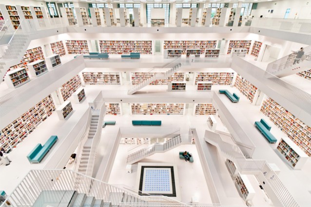 德國斯特加特市立圖書館Stuttgart City Library不可思議！世界上最美的圖書館1.jpg