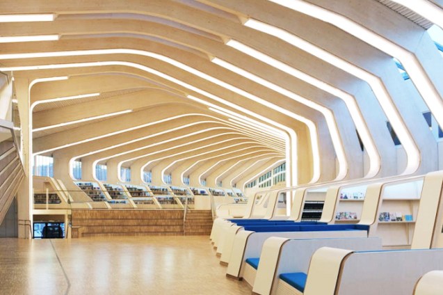 挪威文納斯拉圖書館Norway Vennesla Library不可思議！世界上最美的圖書館5.jpg